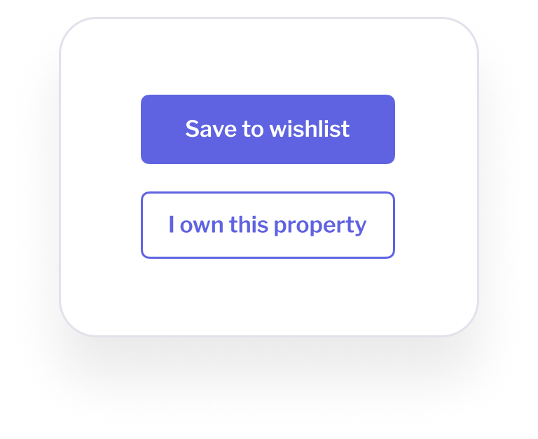 Property wishlist